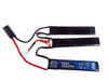 BlueMax 11.1v 1100mAh 20c Lipo Battery Tri