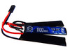 BlueMax 11.1v 1100mAh 20c Lipo Battery Tri