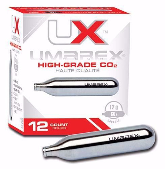 Umarex 12 Gram CO2 Cartridges 12pk