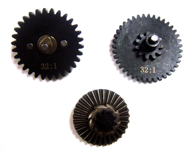 GSF 32:1 High Torque CNC Machined Gear Set for Airsoft AEG