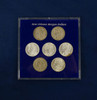7 New Orleans $1 Morgan Dollar Collection In Plastic Holder - Free Ship USA