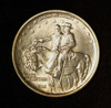 1925 50c Stone Mountain Commemorative Silver Half Dollar - Free Shipping USA