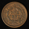 1853 1c Braided Hair Large Cent - Lustrous - Free Shipping USA