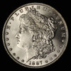 1887 $1 Morgan Silver Dollar - Free Shipping US