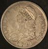 1811 Capped Bust Half Dollar - Small 8 - Free Shipping USA