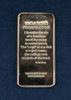 The Hamilton Mint "Prospector" 1ozt .999 Fine Silver Art Bar - Free Shipping USA