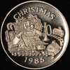 1985 Christmas "Kids in Toyland" Fine Silver 1oz Round - Free Shipping USA