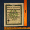 1922 Germany Wemar Republic 100,000 Mark Bond Schuldverfchreibung - Free Ship US