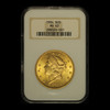 1904 $20 Gold Liberty Double Eagle NGC MS 63 - Free Shipping USA