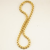 Fope 18k Yellow Gold 18" 8mm Squared Rolo Chain Necklace, 65.9g - Free Ship USA