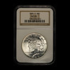 1926 D- $1 Silver Peace Dollar NGC MS 63 - Free Shipping USA