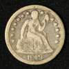 1849-O 10c Seated Liberty Dime - Free Shipping USA