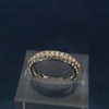 Beautiful Daniel K 18k Solid White Gold Diamond Band - Free Shipping USA