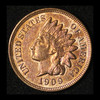 1909 1c Indian Head Cent - Free Shipping USA