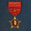 1908 William Jennings Bryan Madison Square Garden Ribbon Badge I.B. Printing