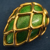 Vintage Tiffany & Co. 18k Yellow Gold & Enamel Dragon's Egg Pin, ca. 1950's
