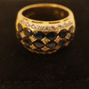 Le Vian 18k Yellow Gold Diamond & Sapphire Statement Ring- Free Shipping USA