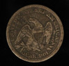 1853 25c Seated Liberty Silver Quarter - Arrows & Rays - Free Shipping USA