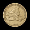 1858 1c Flying Eagle Small Cent - Free Shipping USA
