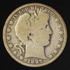 1897-O 50c Barber Half Dollar - Free Shipping USA
