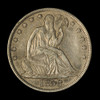 1858-O 50c Seated Liberty Silver Half Dollar - Free Shipping USA