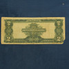 Series 1899 $2 Silver Certificate Mini Porthole U.S. Large Note Damaged