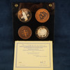 1970 American Medal Corp 350th Anniv Medal Set in Hard Plastic - Free Ship US