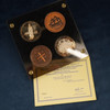 1970 American Medal Corp 350th Anniv Medal Set in Hard Plastic - Free Ship US