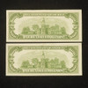 (2) Series 1934 Consecutive Chicago $100 Dollar Federal Reserve Bank Notes