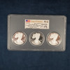 2017-W American Silver Eagle First Strike 3-Coin Set PCGS PR70 - Free Ship US