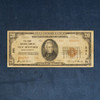 1929 Series $20 National Currency Note (Fr. 1802-2), New Bedford, MA