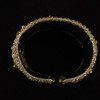 Barbara Bixby Sterling, 18k, Multi-Stone & Leather Evil Eye Cuff - Free Ship USA