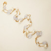 Mimí 18k Yellow Gold, Pearl, Quartz & Blue Chalcedony 38" Chain - Free Ship USA