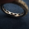 Beautiful Daniel K 18k Solid White Gold Diamond Band - Free Shipping USA