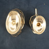 Gorham for Shreve. Crump & Low Co. Sterling Creamer & Sugar Bowl Inscribed