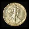 1918 50c Walking Liberty Silver Half Dollar Lightly Cleaned Great Luster