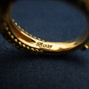 Barbara Bixby 18k Solid Gold Multi-Stone Ethereal Cross Ring - Free Shipping USA