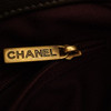 Chanel CC Eyelets Quilted Patent Brown Leather Tote Bag - Free Ship USA