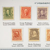 U.S. Scott #300-308 Complete Set of 9 Stamps, 1902-03 Regular Issues in PCS Book
