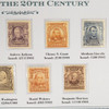 U.S. Scott #300-308 Complete Set of 9 Stamps, 1902-03 Regular Issues in PCS Book