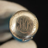 Thomas Webb Cameo Glass Perfume Bottle Mounted w/Tiffany & Co. Sterling Closure