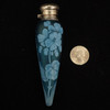 Thomas Webb Cameo Glass Perfume Bottle Mounted w/Tiffany & Co. Sterling Closure