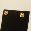 Cartier Love Knot 18k Tri-Tone Gold & Diamond Earrings w/Box - Free Shipping USA