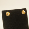 Cartier Love Knot 18k Tri-Tone Gold & Diamond Earrings w/Box - Free Shipping USA