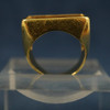 Tiffany & Co. 18k Yellow Gold Tigers Eye Ring Size 2.75 - Free Shipping USA