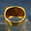 Tiffany & Co. 18k Yellow Gold Tigers Eye Ring Size 2.75 - Free Shipping USA