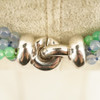 Péclard 7 Strand Chalcedony & Chrysoprase Torsade Necklace w/18k Gold Clasp