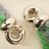 Péclard 7 Strand Chalcedony & Chrysoprase Torsade Necklace w/18k Gold Clasp