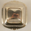 Cartier Sterling Silver Two-Handle Rounded Square Serving Dish - Free Ship US
