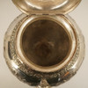 Antique James Thomson Botanical Repousse Coin Silver Teapot 1830s - Free Ship US